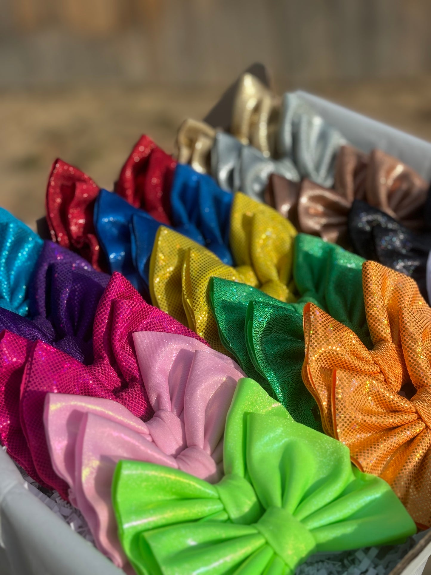 4” Basic Bows Holographic
