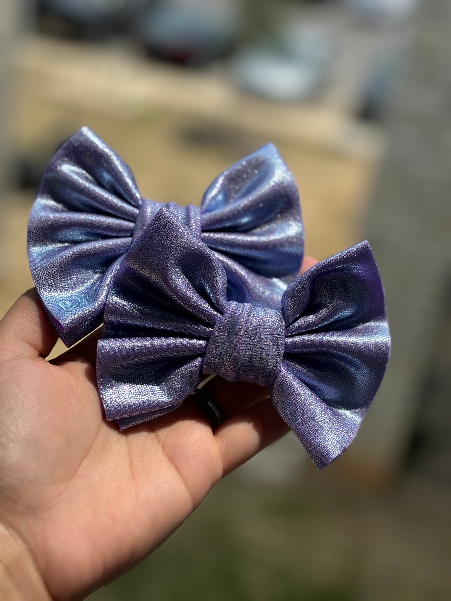 4” Basic Bows Holographic
