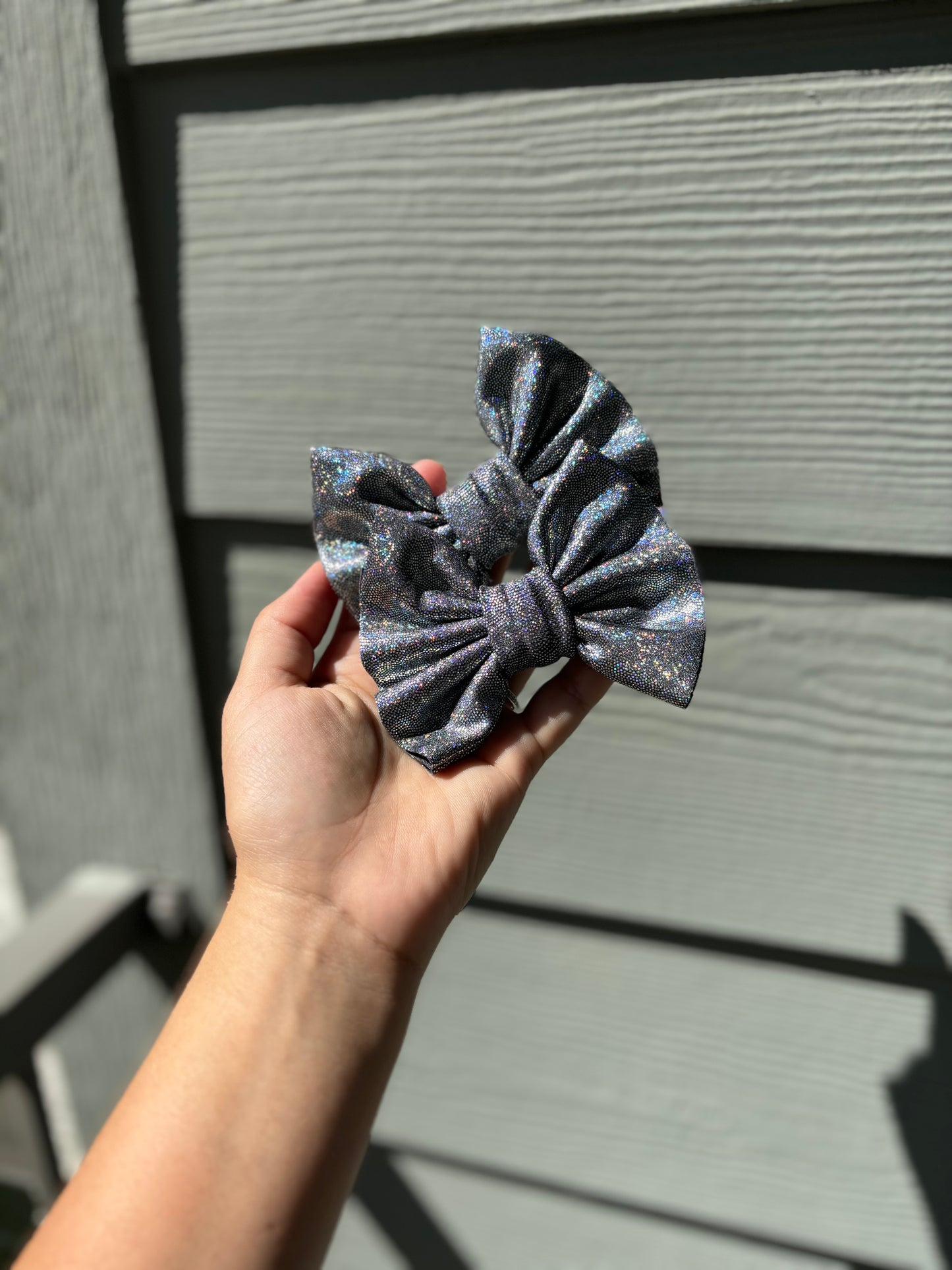 4” Basic Bows Holographic
