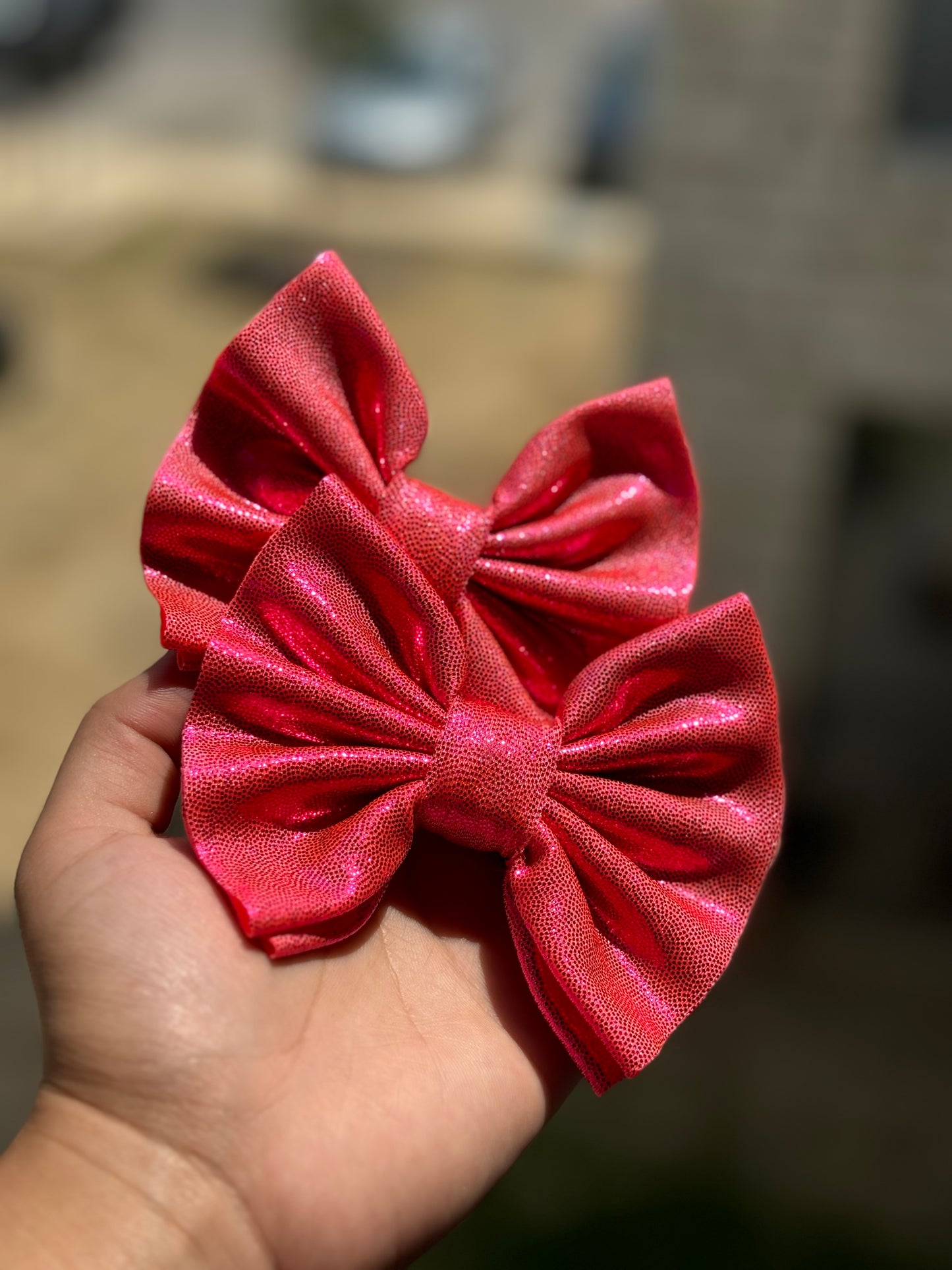 4” Basic Bows Holographic