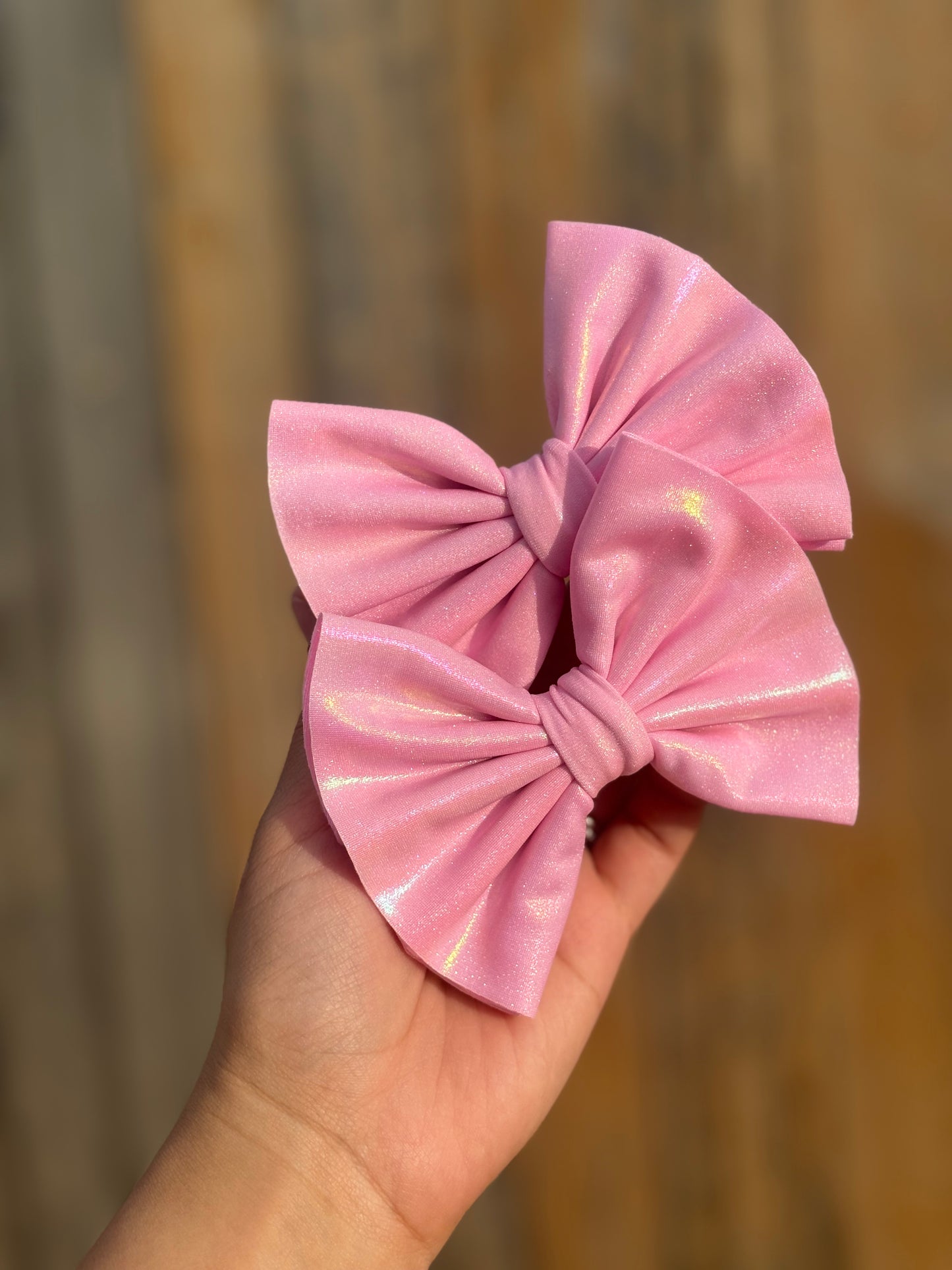 4” Basic Bows Holographic
