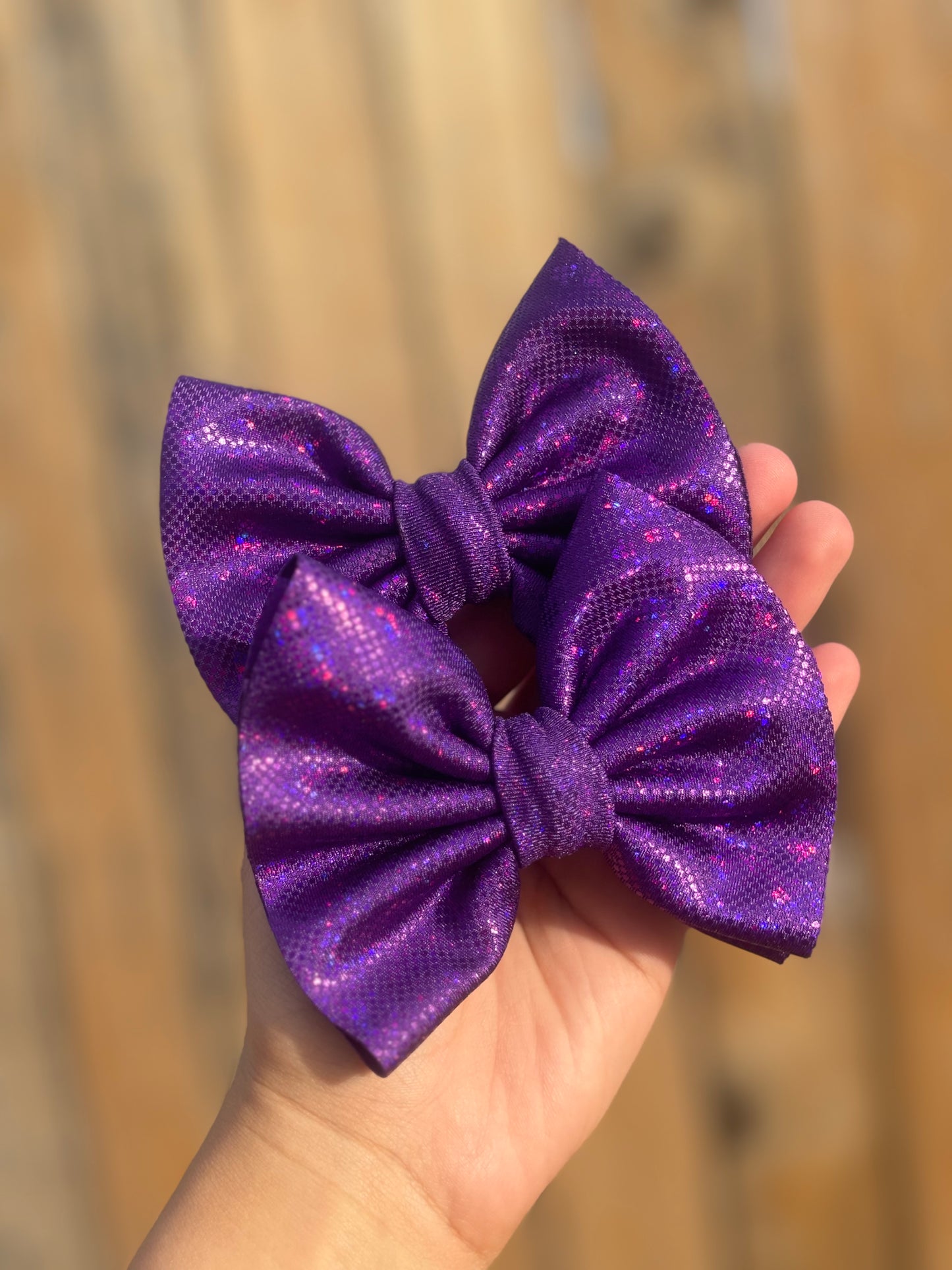 4” Basic Bows Holographic