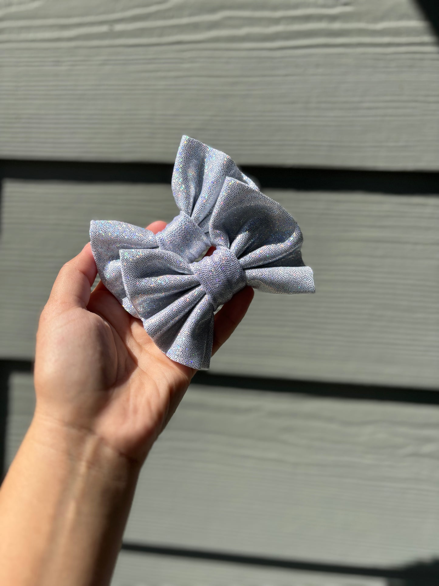4” Basic Bows Holographic
