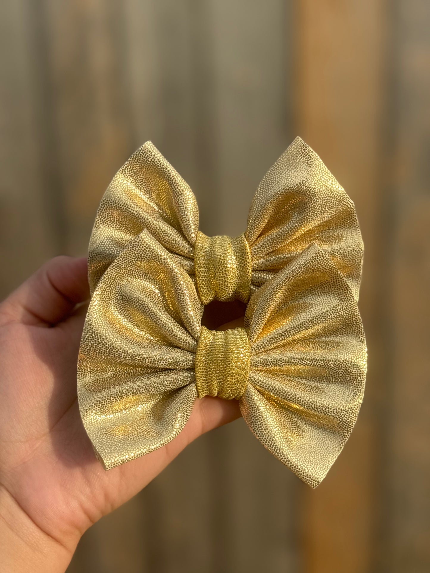 4” Basic Bows Holographic