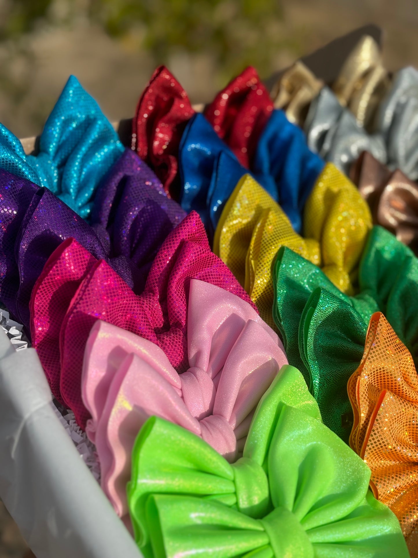 4” Basic Bows Holographic