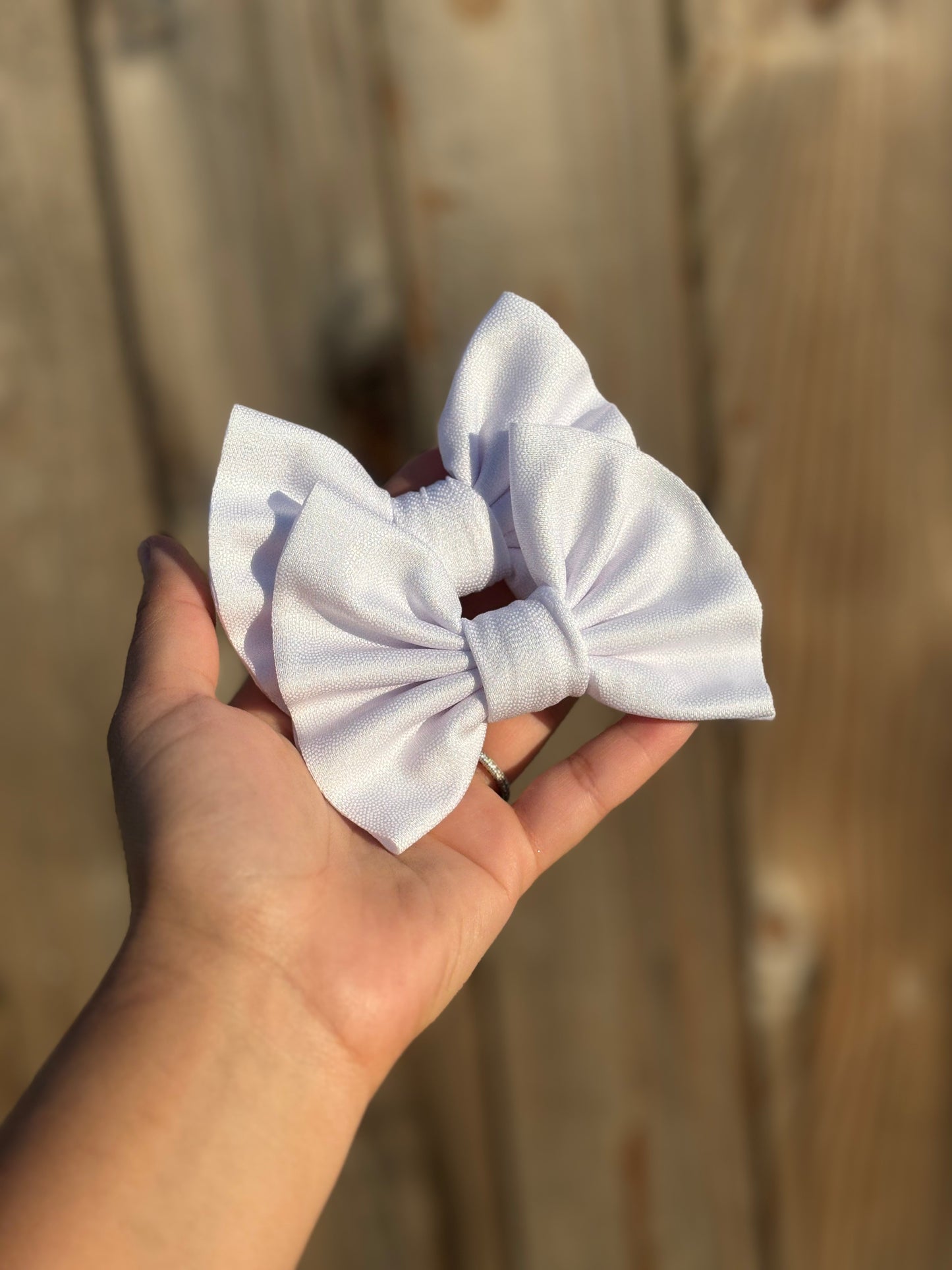 4” Basic Bows Holographic