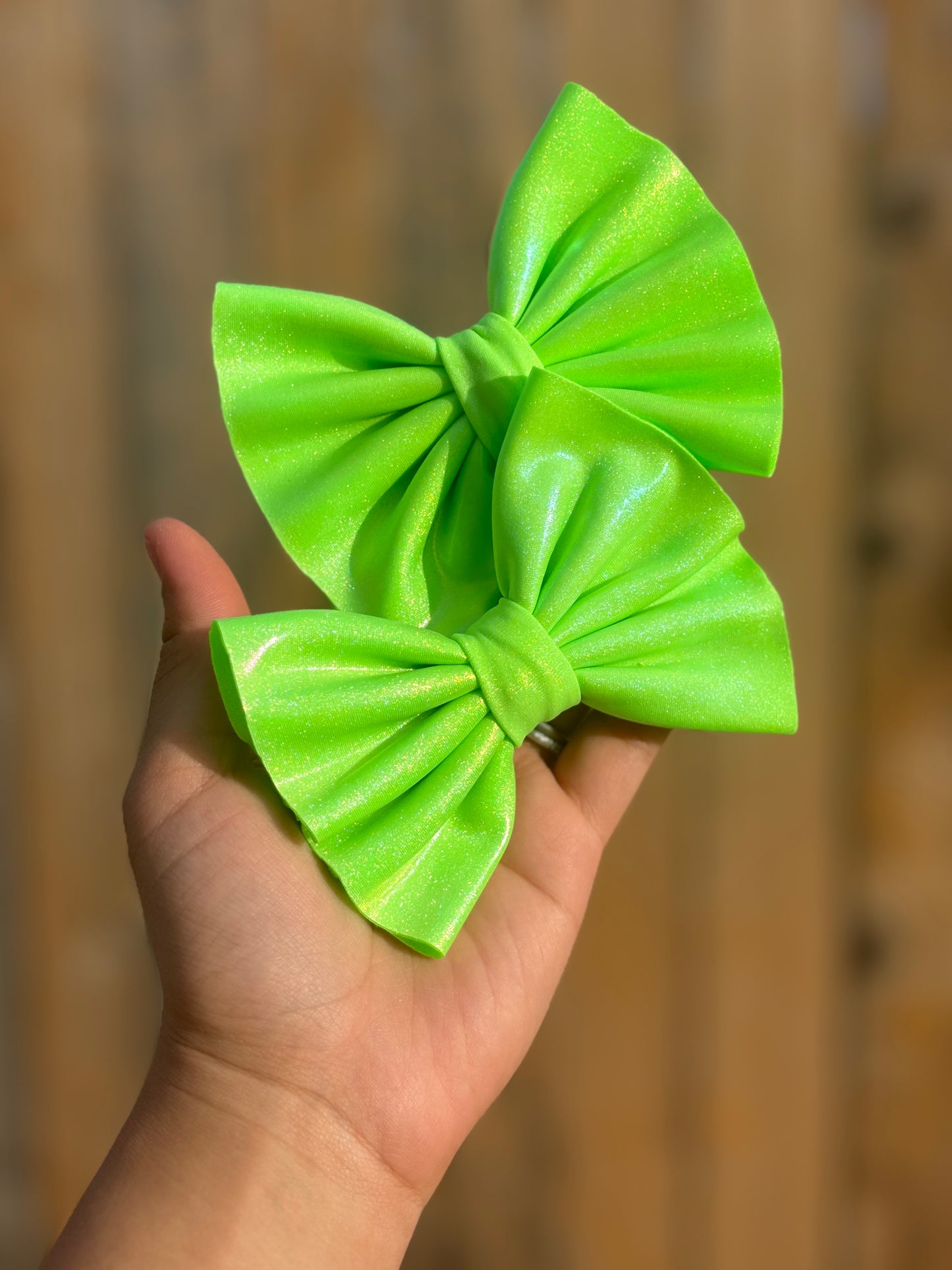 4” Basic Bows Holographic