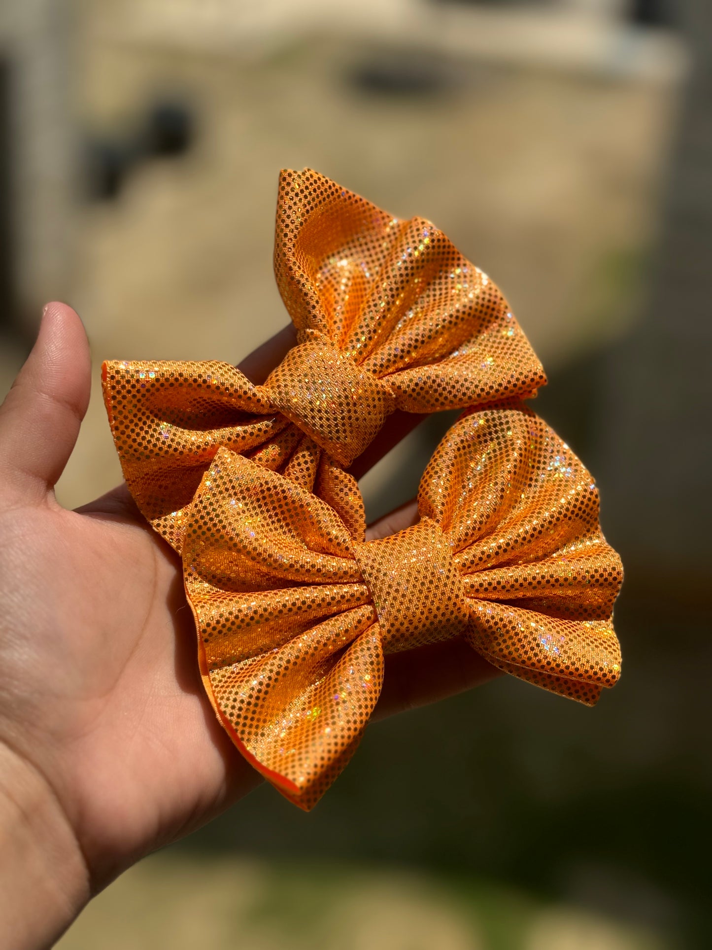 4” Basic Bows Holographic